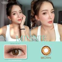 คอนแทคเลนส์ยี่ห้อ Dream color1 รุ่น Minnie Brown