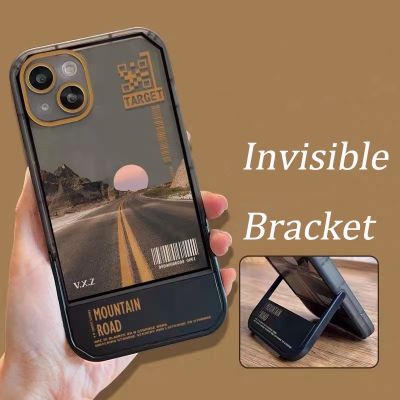 【Bracket case】เคสโทรศัพท์มือถือ สําหรับ compatible for iPhone 13 pro max 12 pro max 11 7Plus 8Plus x xr xs max