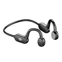 New Bone Conduction Headphones Bluetooth Wireless Not In-Ear Headset Sweatproof Waterproof Sport Earphones 18g Earbuds