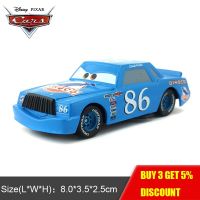 【Hot-Selling】 The Pie Mart Pixar Cars No.86 Dinoco Chick Hicks 1:55โลหะยานพาหนะดายแคสของเล่นเพื่อการศึกษาโมเดลรถยนต์สำหรับชายของขวัญวันเกิดเด็ก