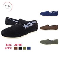 COD DSGTREYTTRYUII Unisex Toms Shoes Thomas Canvas Shoes Pure Color Flat Shoes Casual Couple Shoes Size 35-45