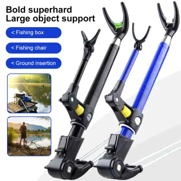 1.5M 1.7M 2.1M 2.4M Fishing Rod Holder for Ground Fish Pole Stand Bracket  Support Fishing Rod Racks Shore Fishing Accessories