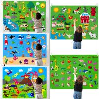 【CC】❀☊  Felt Board Stories Set Insect  Interactive Preschool Early Toddlers for Child