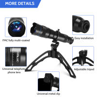 APEXEL Optic Phone Mobile Camera Lens 36X Telephoto Telescope Lens Monocular + Selfie Tripod for IPhone Huawei All SmartphonesTH