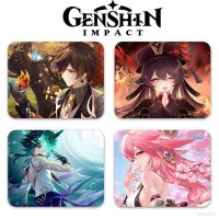 【Moon night 】Genshin Impact แผ่นรองเมาส์ คีย์บอร์ด ลายการ์ตูนอนิเมะ Ganyu Klee Keqing ของขวัญ สําหรับคอมพิวเตอร์