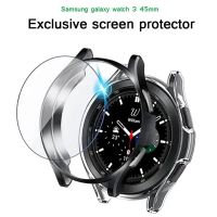 Glass For Samsung Galaxy Watch 3 45mm 41mm/46mm/42mm Gear S3 Frontier/S2/Sport 3D HD Film Active 2 40mm 44mm Screen Protector Screen Protectors