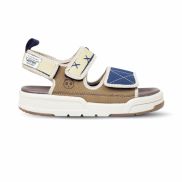 Sandal nam nữ unisex chính hãng hiệu Vento quai ngang SD10039Ch màu beige