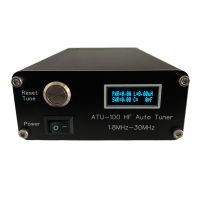 ATU-100 1.8-50MHz Automatic Antenna Tuner by N7DDC + 0.91 OLED V3.2 Version