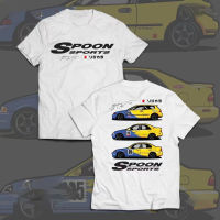 【Hot】 Honda Civic Spoon Sports EG EK ESI JDM Japan Car Automotive T Shirt ANYTEE