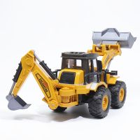 5 Styles Tractor Toy Crane Excavator Bulldozer Engineering Car Model Classic Toy Vehicle Crawler Truck Alloy + Plastic Boys Gift