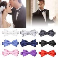 1PC สุภาพบุรุษผู้ชายคลาสสิก Tuxedo Bowtie เนคไทสำหรับงานแต่งงาน Bow Tie Knot Bow Tie Boys