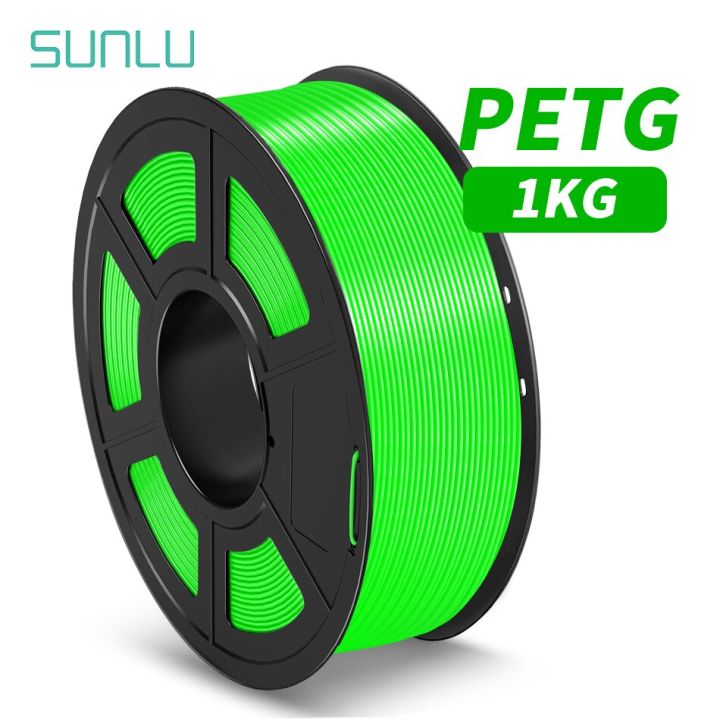 SUNLU PETG 3D Filament 1KG 1.75MM Arranged Neatly No Knots Odorless  Non-Toxic Bright Color Good Toughness Nice Adhesion