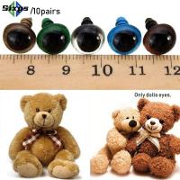 SIXPS 20pcs/10pairs 8/10/12/14 มม. พลาสติก พร้อมเครื่องซักผ้า งานฝีมือตา ตุ๊กตา DIY เครื่องมือ ตุ๊กตาคริสตัลอาย เครื่องประดับสัตว์หมี