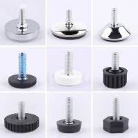 ▥☂ Adjustable Leveling Chair Leg Feet M6 M8 M10 Furniture Mat Screw-in Base Sofa Bed Cabinet Table Floor Protector Anti-slip Pad