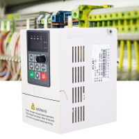 1.5KW‑7.5KW VFD อินเวอร์เตอร์ ตัวแปลงไดรฟ์ความถี่ VariableE อินพุตและเอาต์พุต 3 เฟส 380V