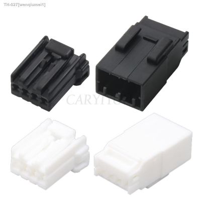 ◄✼ 1 Set 4 Pin Automobile Black White Connector Cable Waterproof Wiring Plug Male Female Housing Socket 174929-1 174922-1