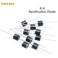 10Pcs Rectifier Diode 6A 400V 600V 800V 1000V 6A4 6A6 6A8 6A10 10A4 10A6 10A10 20A10 FR604 FR607 FR608 HER604 HER607 HER608 R-6Electrical Circuitry Pa