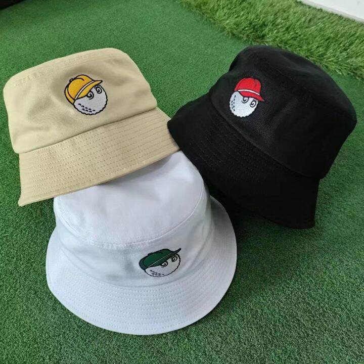 New Malbon Golf SunProof Bucket Hat Men's and Women's Trendy Outdoor