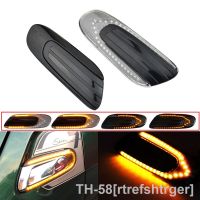 ♀ 2pcs Dynamic LED Side Marker Turn Signal Lights Indicator Amber Repeater Car Lights For BMW MINI COOPER F55 F56 F57 2011-2020