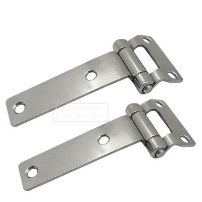 High Quality Stainless Steel T Type Container Hinges Deck Cabinet door hinge for marine boat yacht accessories 135x58x27mm 2pcs Accessories