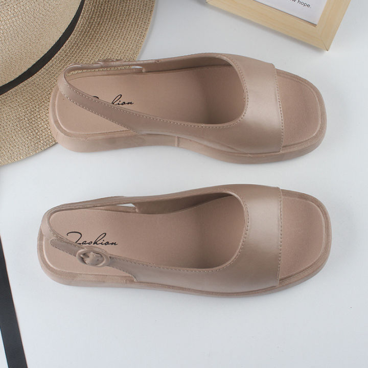darane-รองเท้าแตะสตรี-2023-ฤดูใบไม้ผลิและฤดูร้อนใหม่ของผู้หญิงแฟชั่นรองเท้าแตะส้นหนารองเท้ากีฬาชายหาดรองเท้าโรมันแบบสบาย-ๆ-สำหรับผู้หญิงสะดวกสบายและไม่ลื่น