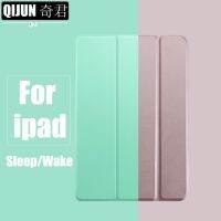 [HOT TALQQQWWEGE 583] Casing Tablet สำหรับ Apple Ipad 9.7 Quot; 2018 Auto Smart Sleep Funda ตั้งได้แบบสามพับปกแข็ง Capa สกินสำหรับ A1954 A1893 IPad6