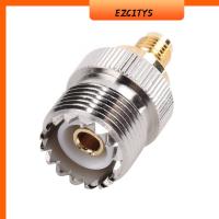 EZCITYS โซ-239 ขั้วต่อคู่สาย RF SMA SMA ทองเหลืองตรง ซ็อกเก็ต COAX ปลั๊กตัวเมีย SMA คุณภาพสูงมาก แจ็คตัวเมีย UHF