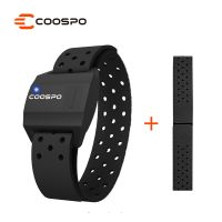 ¤▫ SENSOR Coospo สายรัดแขนหน้าจอมอนิเตอร์วัดอัตราการเต้นหัวใจเชื่อมต่อบลูทูธ 4 . 0 Ant สําหรับ Garmin Wahoo Bike Computer