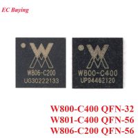 W806 W801 W800ไมโครคอนโทรลเลอร์ชิป IC 32บิต WiFi Bluetooth-ใช้งานร่วมกับ Dual-Mode SoC MCU W806-C200 W801/W800-C400 QFN-56 QFN-32