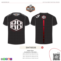 SMT6026 Adults Sublimation Muaythai T-Shirts | Born to be Muaythai