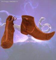 【hot】❣♤№  Aladdin Botas para o Halloween Costume Acessórios Hot Movie Shoes Custom Made