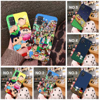 Casing หรับ OPPO A91 F15 A81 A92 A72 A52 A93 A94 Reno 2 2Z 2F 3 4 5 5K 6 4Z 6Z Lite Pro Plus A92S W145 Crayon Shin-chan Cartoon Pattern Phone เคสโทรศัพท์