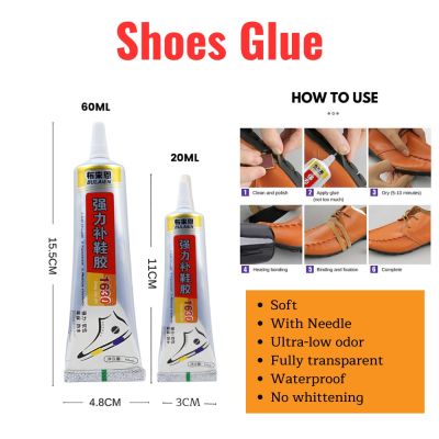 20ML 60ML Shoes Glue Waterproof Universal Strong Adhesive for Leather Rubber Fabric Plastic Materials Adhesives Tape
