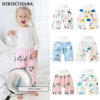 Baby Diaper Waterproof Pants High Waist Toddler Leak-proof Urine Training Pants Kids Nappy Pants Sleeping Bed Potty Training Cloth Diapers