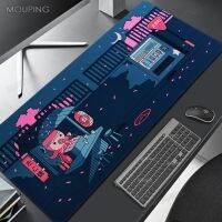 Mechanical Keyboard Mausepad แผ่นรองเมาส์ Kawaii แผ่นรองโต๊ะสีชมพูสำหรับเกมอุปกรณ์เสริมอะนิเมะ บริษัท Mousepad เครื่องเกมรองเท้าแตะส่วนบุคคล