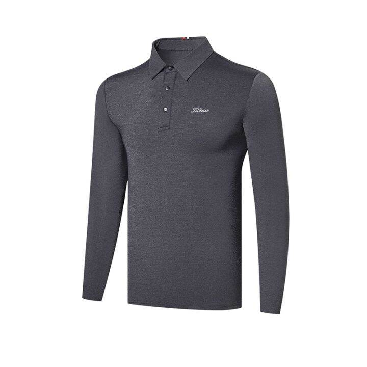 xxio-titleist-j-lindeberg-utaa-southcape-footjoy-anew-g4-golf-mens-clothes-golf-clothing-breathable-outdoor-leisure-sports-long-sleeved-polo-shirt-t-shirt