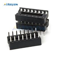 【HOT SALE】 kgcwmw 10ชิ้น/ล็อต16pin 16 Pins 16 Pins 16 P DIP IC Sockets อะแดปเตอร์ประเภท Solder Socket DIY ชุด