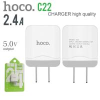 Hoco C22 Little Superior usb charger output 2.4 A (Max) ของแท้ 100% scan QR code ได้