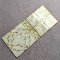 Spot parcel post Simple Modern Gold Plated Polished Crystal Tile 300x300 Bathroom Kitchen Balcony Non-Slip Golden Edge Wall Tile K Gold Tile