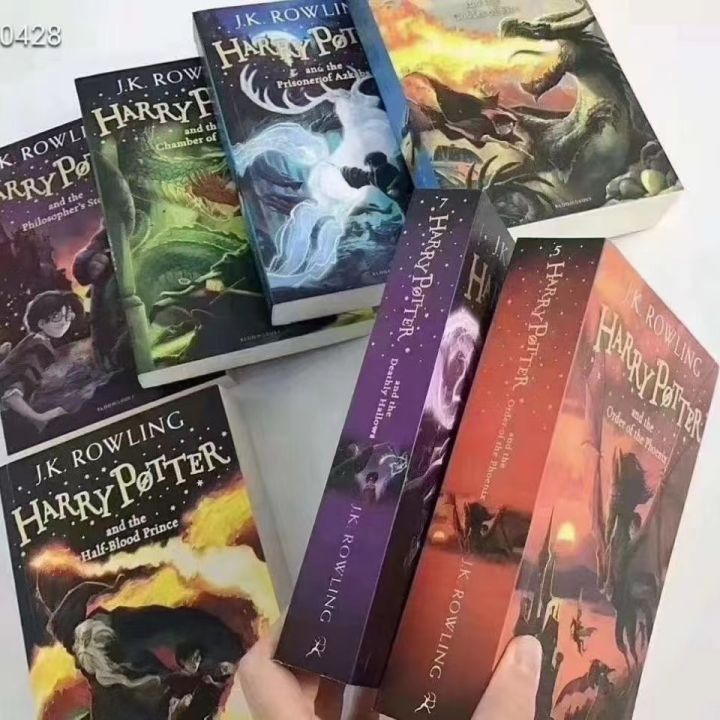 หนังสือ-8-เล่ม-ชุดสะสม-harry-potter-หนังสือนวนิยายต่างประเทศหนังสือนิทานภาษาอังกฤษสำหรับเด็กหนังสืออ่านภาษาอังกฤษสำหรั