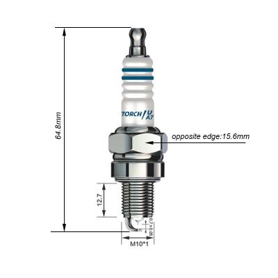 Universal Motorcycle Iridium Spark Plug A7TC D8TC B7TC D8RTI For Suzuki Yamaha Honda BMW Kawasaki KTM