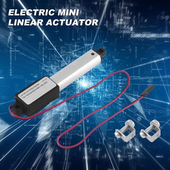 electric-mini-linear-actuator-stroke-64n-14-4lb-speed-0-6inch-s-mini-waterproof-motion-actuator-small-12-v-dc