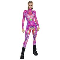 CODhuang7 Wansheng jumpsuit sexy print cos long sleeve tight 4x 16