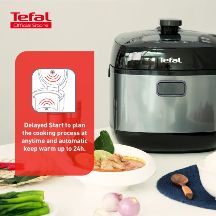 Tefal Home Chef Smart Pro Multicooker (Pressure Cooker) (CY625) (CY625D)  [Free Stainless Steel Pot]