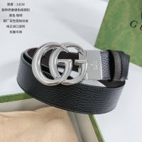 ☸ Double-sided imported full-grain lychee calfskin / fine mens belt / counter with the same model / fashion business