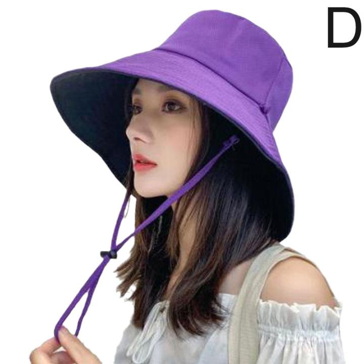 หมวกผู้หญิงขอบใหญ่ใบหน้าคอพนังระบายอากาศได้กันแดดหมวกบังแดดกลางแจ้งสำหรับฤดูร้อน-r8g5