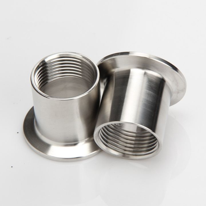 1-2-quot-2-quot-dn15-dn50-adapters-for-heater-sanitary-stainless-steel-ss304-female-threaded-ferrule-pipe-fittings-tri-clamp