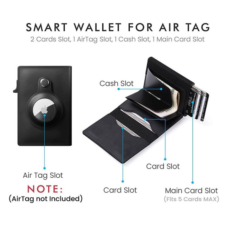smart-air-tag-wallet-with-rfid-slim-design-premium-crazy-horse-leather-pop-up-credit-card-holder-does-not-include-air-tag