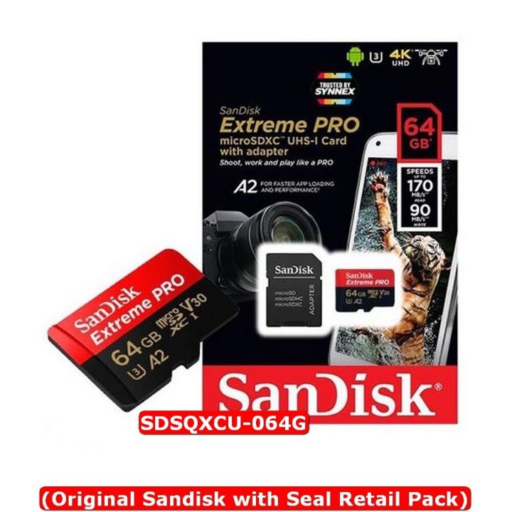 Carte mémoire SanDisk 128 Go Extreme PRO SDXC 200mb/s 90mb/s