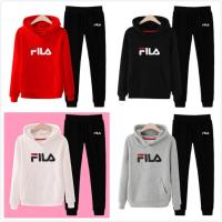 YICO ? S-3XL Two-piece suit FILA โค้ด CLAM30 ลด 30% เสื้อกันหนาว เสื้อฮู้ด Lowest Price